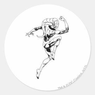 Blue Lantern 3 Classic Round Sticker