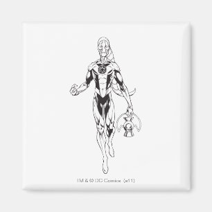 Blue Lantern 6 Magnet