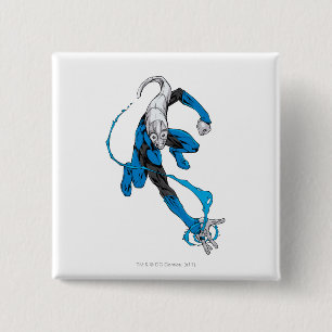 Blue Lantern 7 15 Cm Square Badge