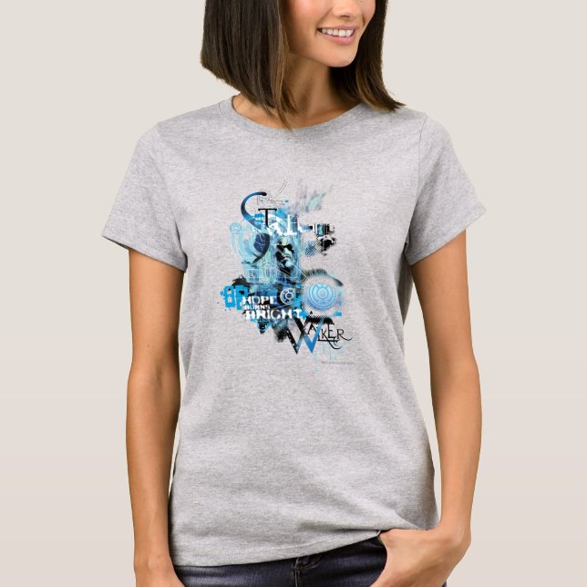 Blue Lantern Graphic 1 T-Shirt (Front)