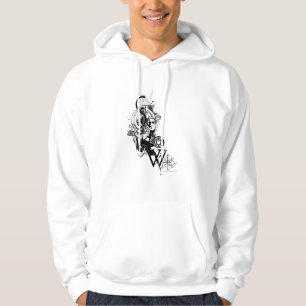 Blue Lantern Graphic 2 Hoodie