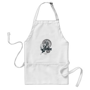 Blue Lantern Graphic 4 Standard Apron