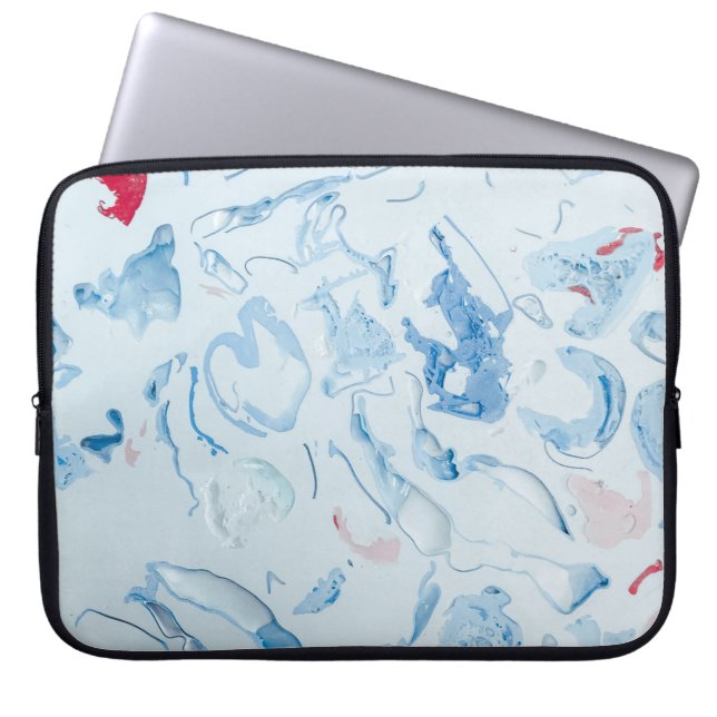 Blue Laptop Sleeve (Front)