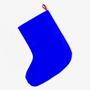 Blue Large Christmas Stocking