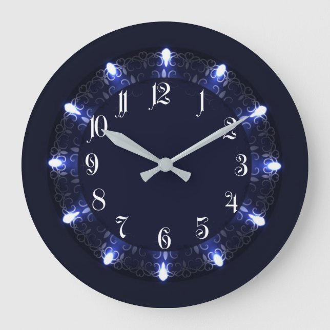 Blue Large Clock (Front)