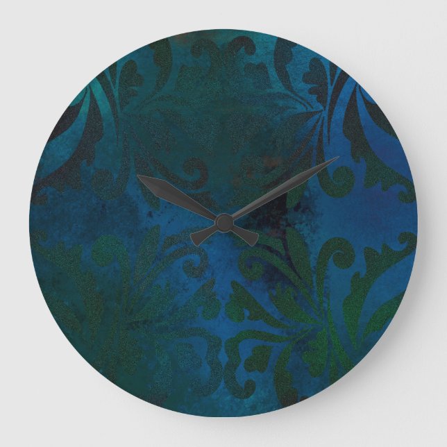 blue large clock (Front)