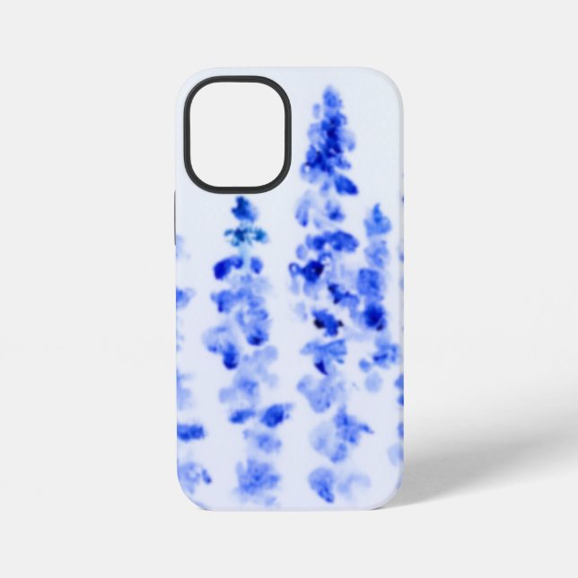 Blue Larkspur iPhone Case (Back)