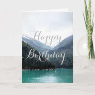 Blue Layers Birthday Card