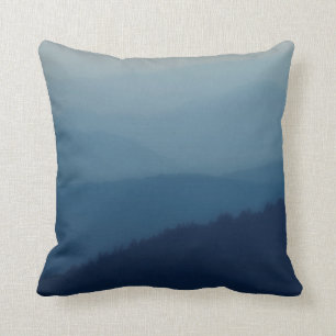Blue Layers Cushion