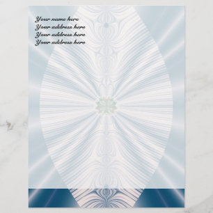 Blue Leaf Customised Letterhead