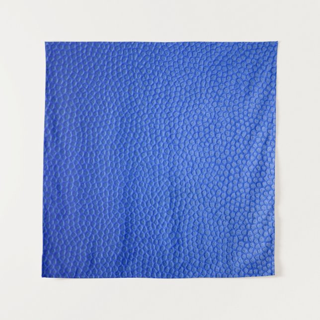 Blue leather skin texture skin tapestry (Front)