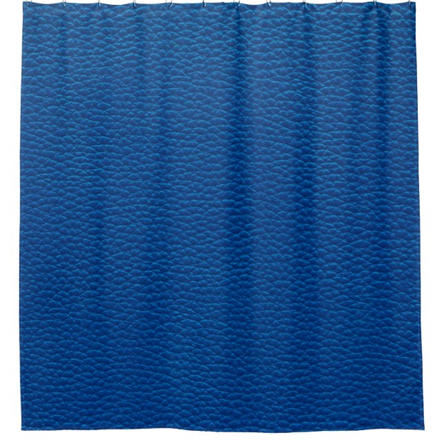 blue leather texture backgroundleather,blue,textur shower curtain (Front)