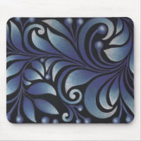 blue leaves
