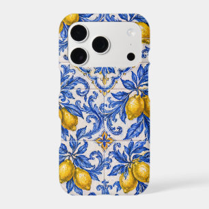 Blue Lemon Azulejo Tile