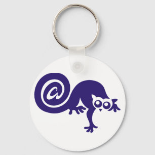Blue Lemur Key Ring