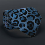 Blue Leopard Animal Print Luxury Stylish Shimmer Tie<br><div class="desc">This luxury design features a modern blue leopard animal pattern #fashion #fashionable #stylish #trendy #neckties #ties #suitaccessories #accessories #gift #gifts #giftsforhim #giftsforguys #giftsformen #birthday #birthdaygifts #fathersday #fathersdaygifts</div>