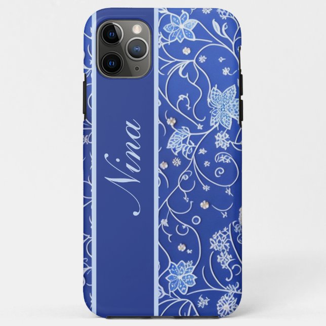 blue, light blue Case-Mate iPhone case (Back)