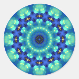 Blue Light Magic Circle Sticker