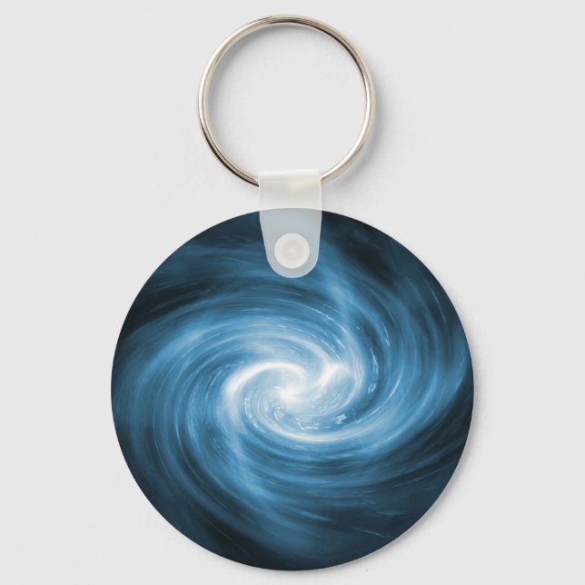 Blue light whirlpool key ring (Front)