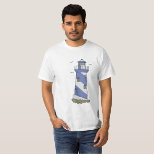 blue lighthouse T-Shirt