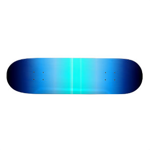 Blue Lightning Flash Skateboard