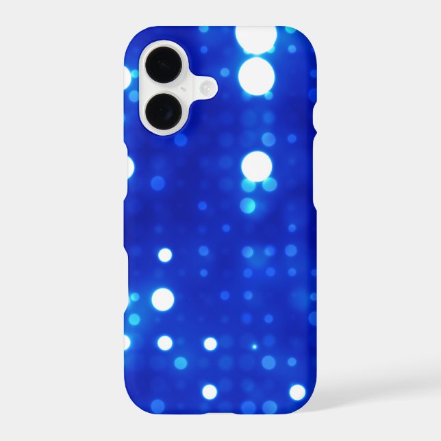 Blue Lights Polka Dot Pattern (Back)