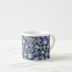 Blue lilies espresso cup