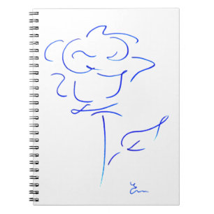 Blue Line 4 Notebook