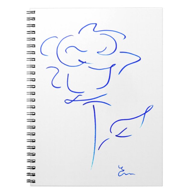 Blue Line 4 Notebook (Front)