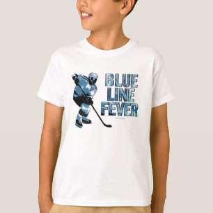 Blue Line Fever (Hockey) T-Shirt