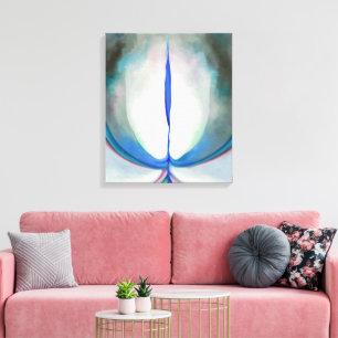 Blue Line   Georgia O'Keeffe   Canvas Print
