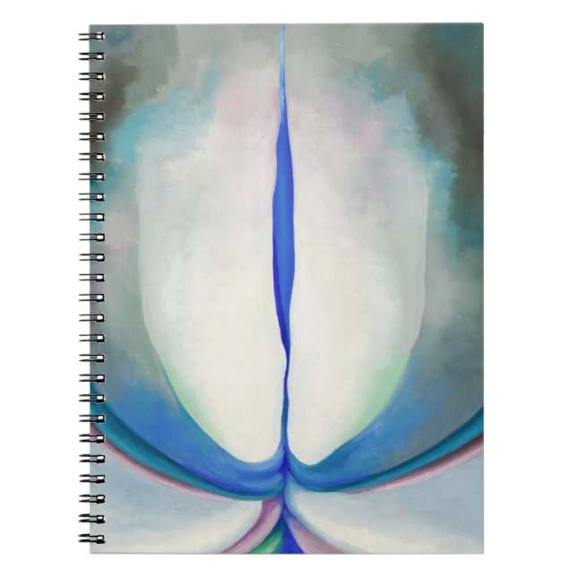 Blue Line | Georgia O'Keeffe | Notebook (Front)
