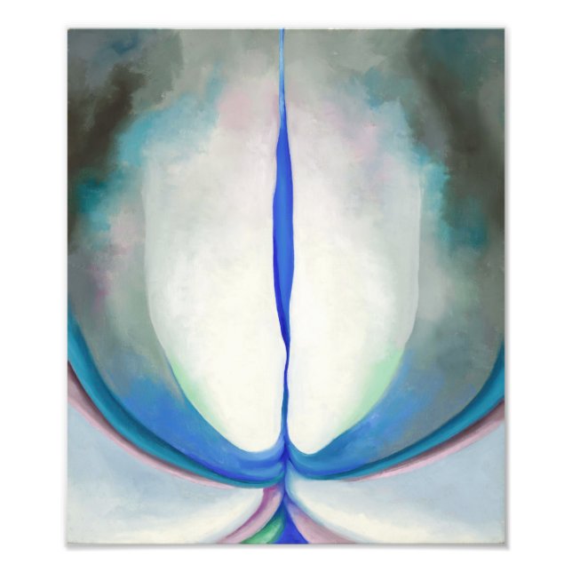 Blue Line | Georgia O'Keeffe | Photo Print (Front)