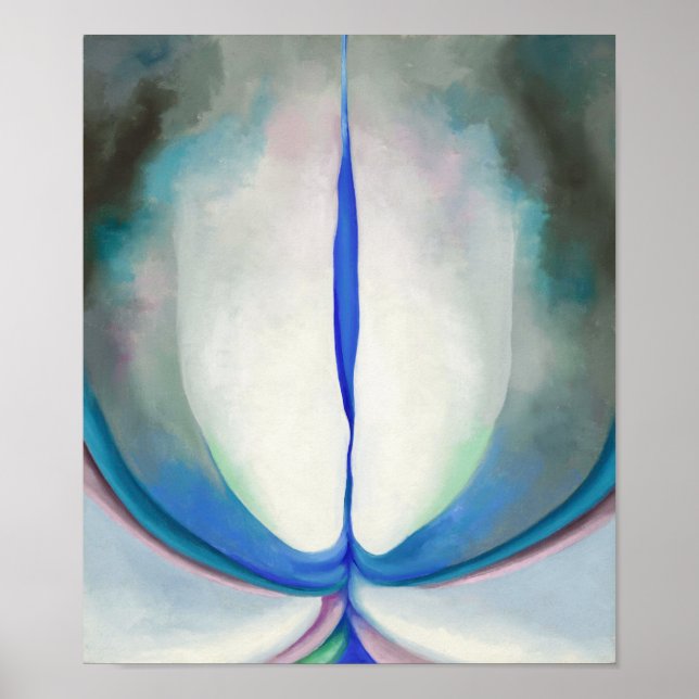 Blue Line | Georgia O'Keeffe | Poster (Front)