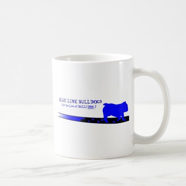 Blue Line Logo-2010 Coffee Mug (Right)