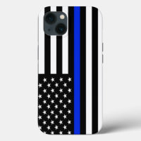 Blue LIne Police Officer Flag