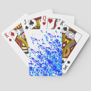 Blue Line Tussle Playing Cards