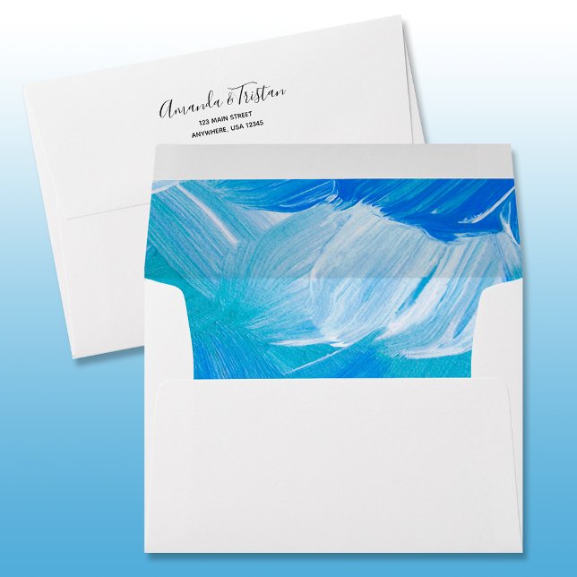 Blue Lined Envelope (Creator Uploaded)