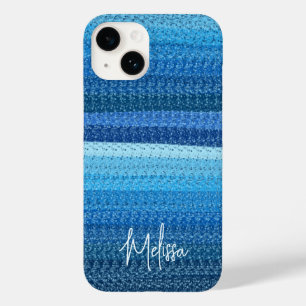 Blue lines Case-Mate iPhone 14 case