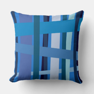 BLUE LINES DESIGN Retro Throw Pillow