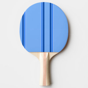 Blue Lines Ping Pong Paddle