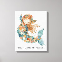 Blue Litte Mermaid