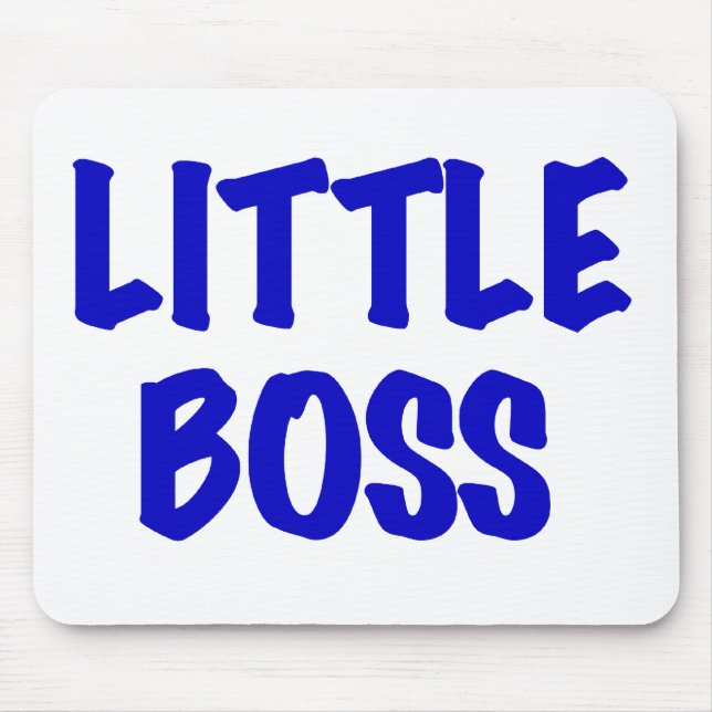 Blue Little Boss Mouse Mat (Front)