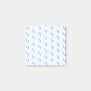 Blue Little Emoji Foot Post-it Notes