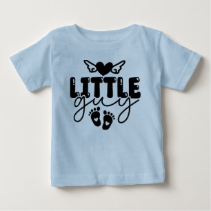 Blue Little Guy Baby Boy T-shirt