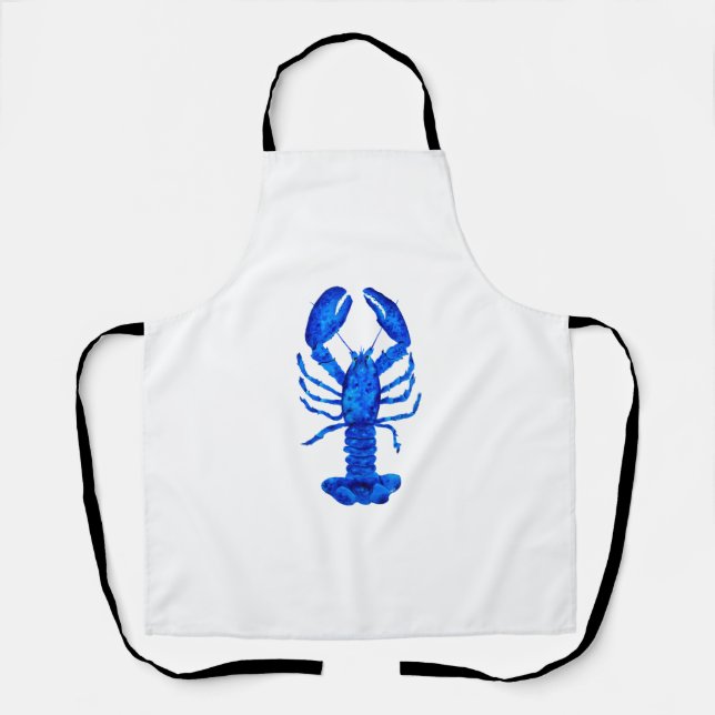Blue Lobster Apron (Front)