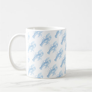 Blue Lobster Coffee Mug