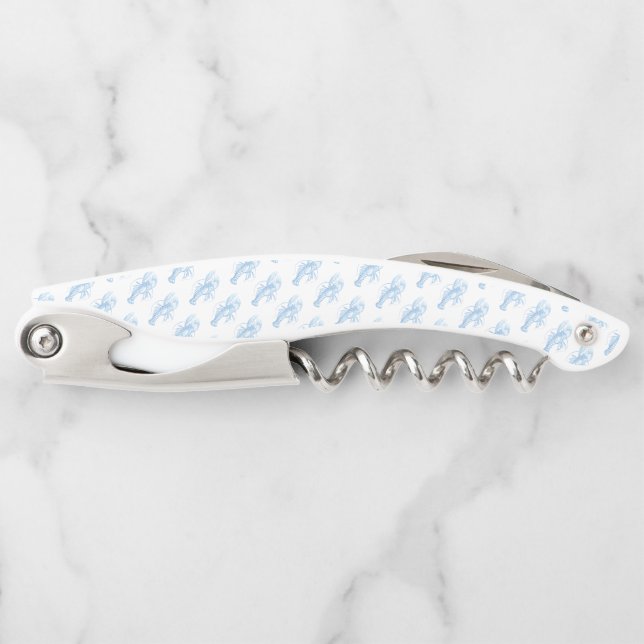 Blue Lobster Corkscrew (Front)