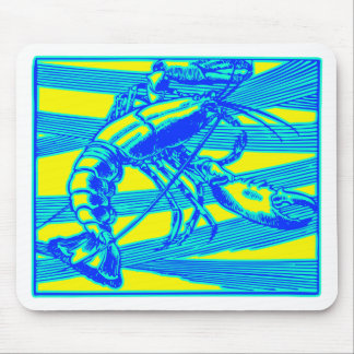 Blue Lobster Maine Ocean Crustacean Mouse Mat
