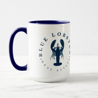 Blue Lobster Real Estate Maine 15oz Large Mug